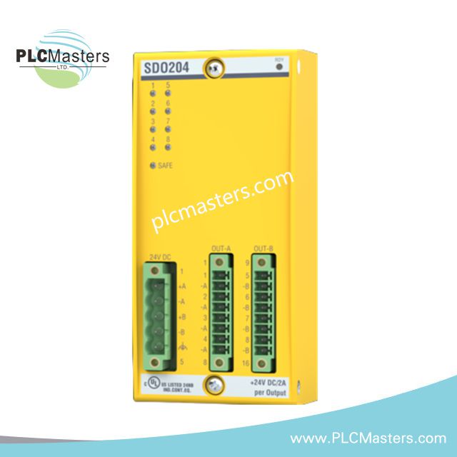 Модуль цифрового выхода безопасности Bachmann SDO204 00014545-00