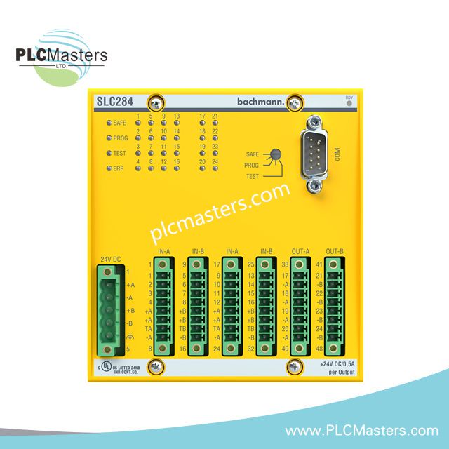 Bachmann SLC284 00014273-00 Safety Processor Module