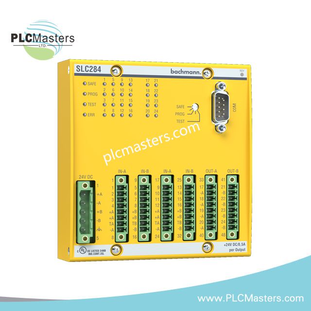 Bachmann SLC284 00014273-00 Safety Processor Module