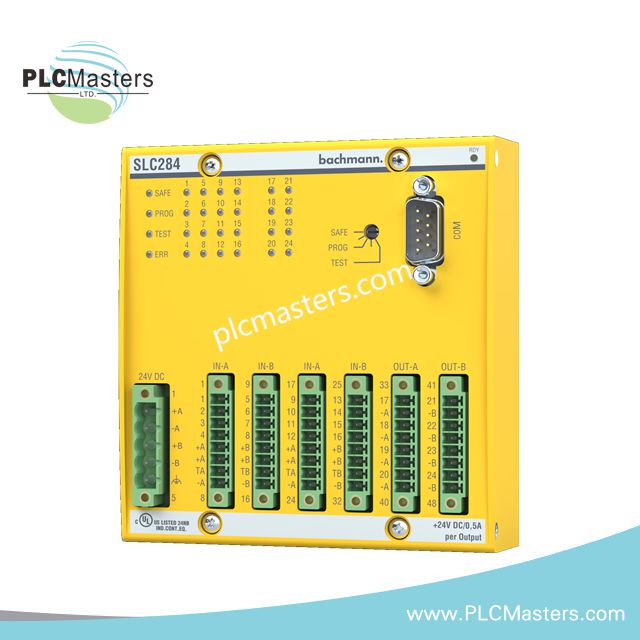 Bachmann SLC284 00014273-00 Safety Processor Module