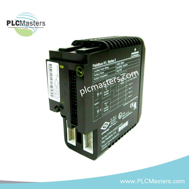 Emerson VE4017P0 M-series H1 I/O Interface Card and Terminal Block